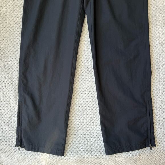 Under Armour Heat Gear Pants Women S Black Wide Leg Track Zip Boot Lined Pockets - Picture 4 of 14